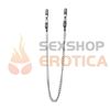 Broches de pezones con cadena metalizada